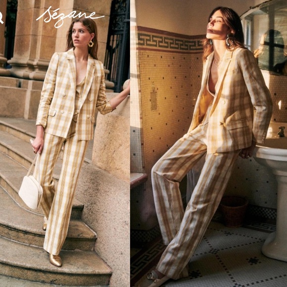 Sezane Jackets & Blazers - Sezane Blazer and Trouser set